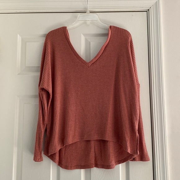 Charlotte Russe Tops - Charlotte Russe Waffle Top